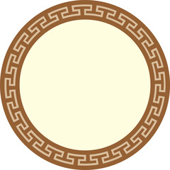 원형 전통 프레임