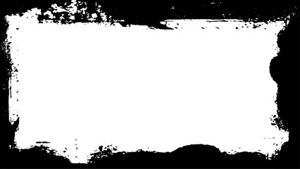 Abstract Decorative Black Photo Frame