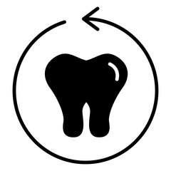 Minimal Vector Clean Tooth