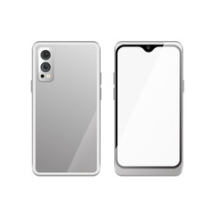 Smartphone Vector Design Mockup Illustration