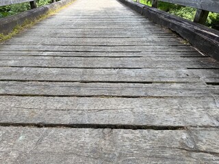 old wooden bridge