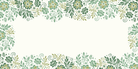 luxurious floral background with abstract flower accents.decorative invitation template for poster and wall use


