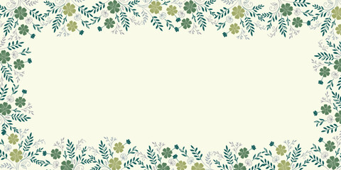 wildflower inspired abstract floral wall design.template for fashion card decoration and modern wall banner

