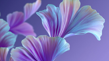 purple iris flower