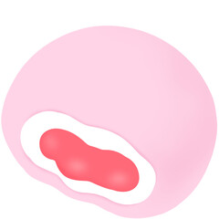 Strawberry Mochi
