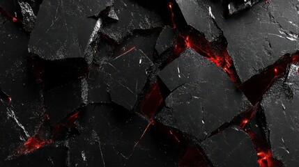 Cracked Lava Rock Texture