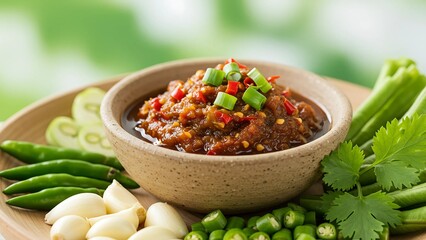 Delicious Thai foods "chili paste"
