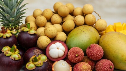 Delicious Thai fruits