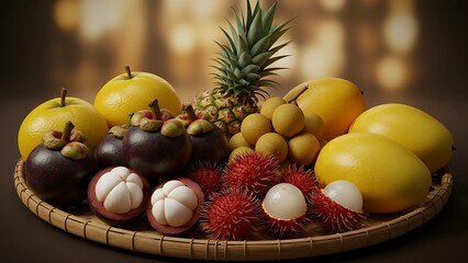 Delicious Thai fruits