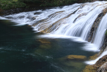 大迫力な蔦の渕の大滝