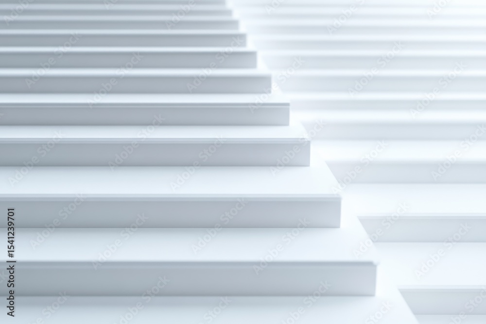 Poster flowing white smooth horizontal lines create a tranquil abstract background for various creative use