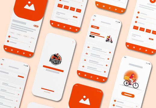 Online Food Ordering App UI Template