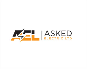 a e l power energy logo designs