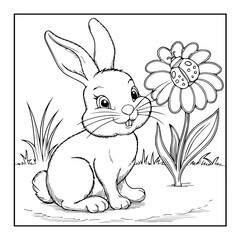 Black and white color pages for kids