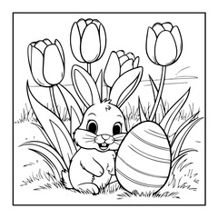 Black and white color pages for kids