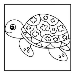 Black and white color pages for kids