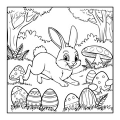 Black and white color pages for kids