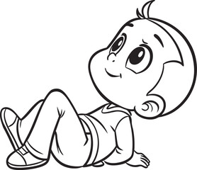 coloring book cartoon character