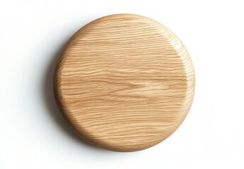 empty wooden plate