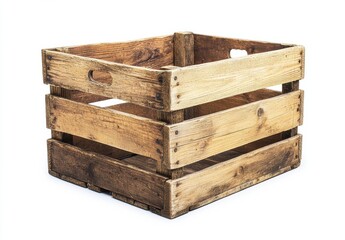 old wooden box