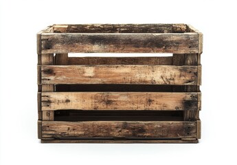 old wooden box