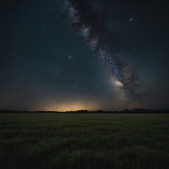 "You’re lying in a wide-open field under a star-filled sky, no lights or people around. What thoughts pass through your mind?"