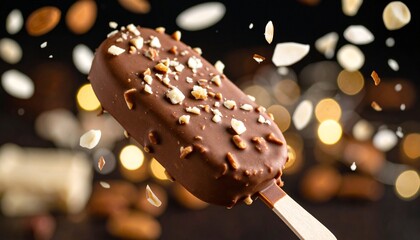 Magnum - A luxury ice cream bar coated in thick Belgian chocolate. Comes in classic flavors like vanilla, almond, and white chocolate. Known for its rich texture and indulgent taste. 