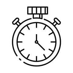 This Stopwatch icon is suitable for World Cup, Football Sport, etc