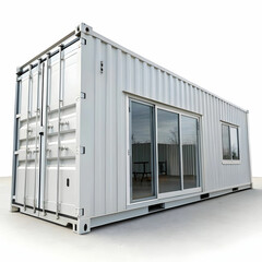 3d render of a modern warehouse