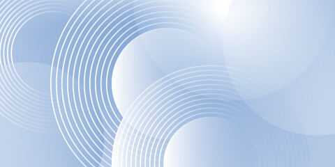 Abstract blue modern background with circle elements. Digital technology concept. modern vector illustration