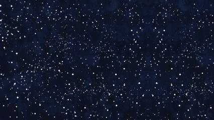 A dark blue background filled with numerous small white dots resembling stars in the night sky view