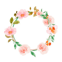 borders floral bouquet wedding invitation