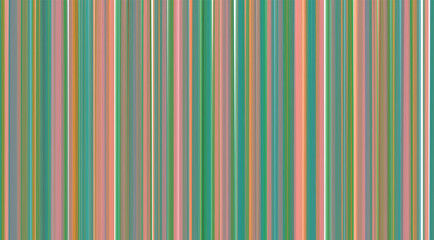 Obraz premium Striped dense texture in the form of vertical green and red lines.