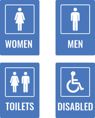 men and women toilet sign