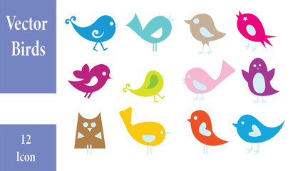 Fototapeta premium Bird Vector Art, Bird Vector IIlustration