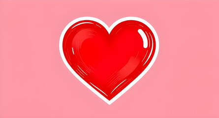 Red heart icon, Heart vector, Heart illustration, Love symbol, Valentine heart, Romantic heart, Shiny red heart, 3D heart, Flat red heart, Minimal heart, Heart clipart, Heart emoji, Red love icon, Hea