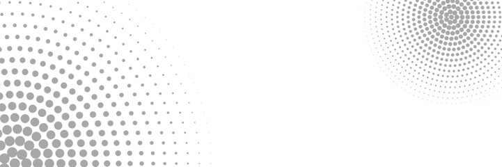 Modern abstract background. Halftone dots in circle form. Spiral logo, icon or design element. vector ilustration