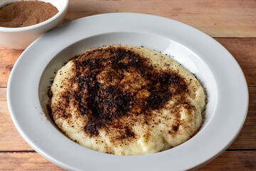 Semolina pudding