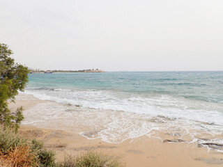 Greece  Naxos island sea view