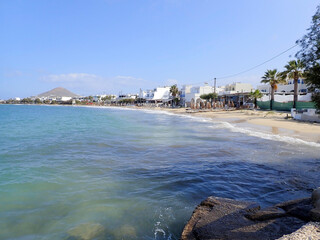 Greece  Naxos island sea view