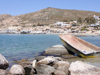 Greece Palos island Kolympethres Beach