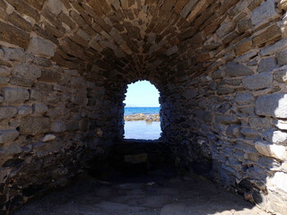 Landscape in Paros island Greece