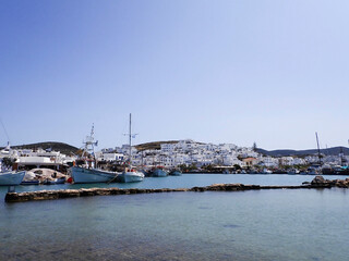 Landscape in Paros island Greece