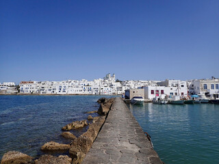 Landscape in Paros island Greece