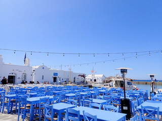 Landscape in Paros island Greece