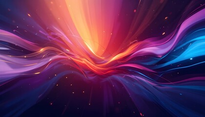Obraz premium Abstract Background with Dynamic Effect and Motion Vector Illustration Featuring Trendy Gradients for Advertising Marketing and Presentation Design