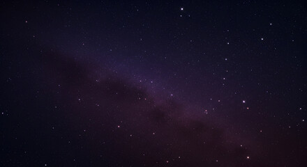 Fototapeta premium A Stunning Night Sky with Numerous Stars and Milky Way Display