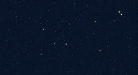 An image of a beautiful dark night sky full of stars constellation