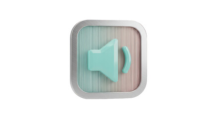 Fototapeta premium Muted sound icon design