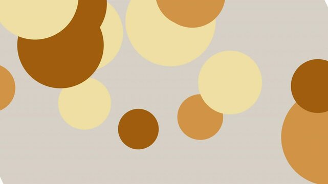 Astratto, sfondo con cerchi sovrapposti, toni terra, beige, marrone